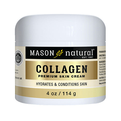 Mason Natural Pear Scent Collagen Beauty Cream Promotes Firm and Tight Skin, 4 Oz